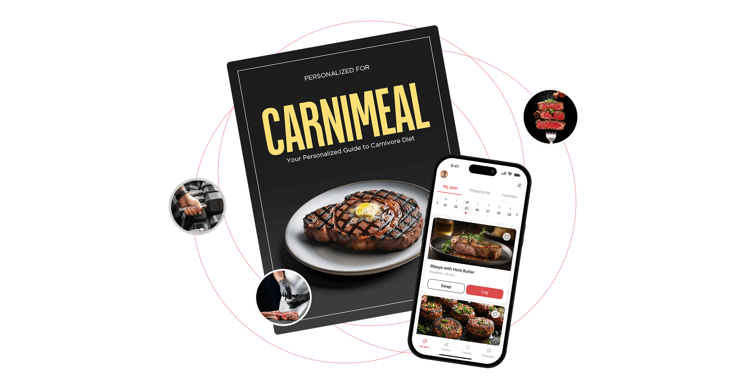 The picture carnimeal.com shows when its homepage is shared